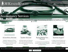 Tablet Screenshot of mckenzie-knight.com